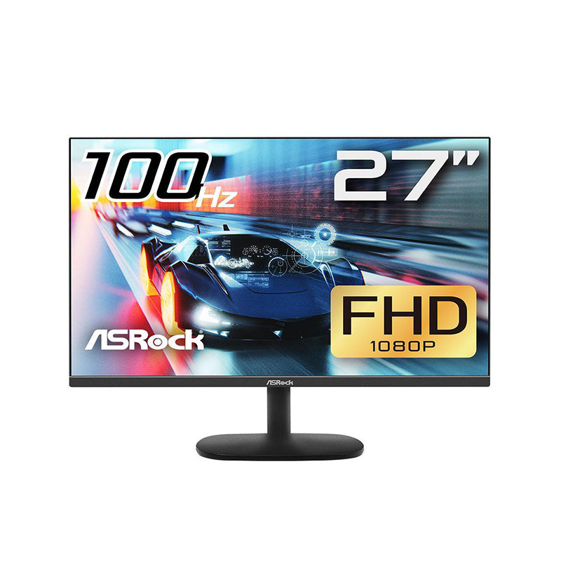 ASRock 27 inch IPS Full HD FreeSync, Challenger CL27FF Monitor