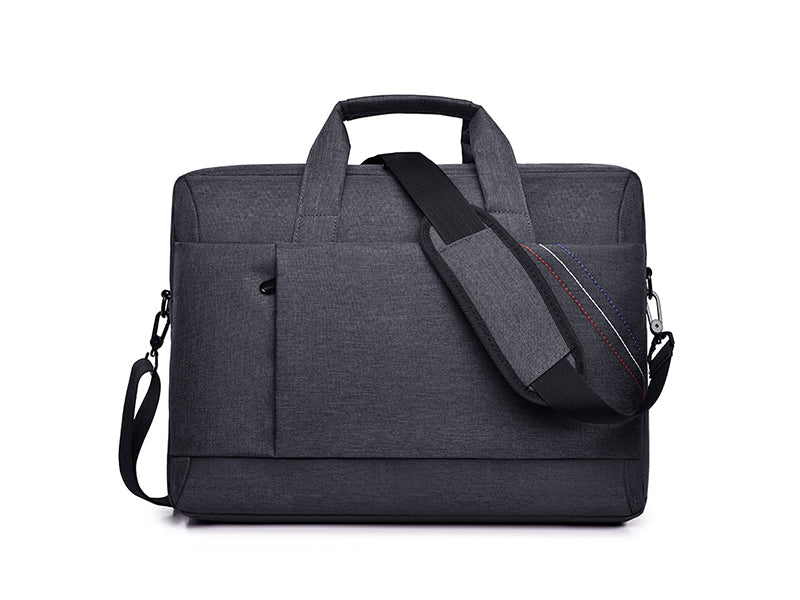 T55 15.6 Multi-Functional Laptop Shoulder and Hand Bag- Black