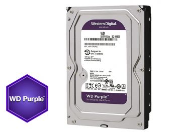 Western Digital 6TB WD Purple Surveillance Hard Drive - 5400 RPM Class,  SATA 6 Gb/s, 64 MB Cache, 3.5 Inch - WD60PURZ